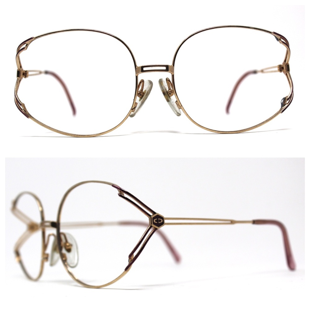 CHRISTIAN DIOR 1960's Fuchsia Frames